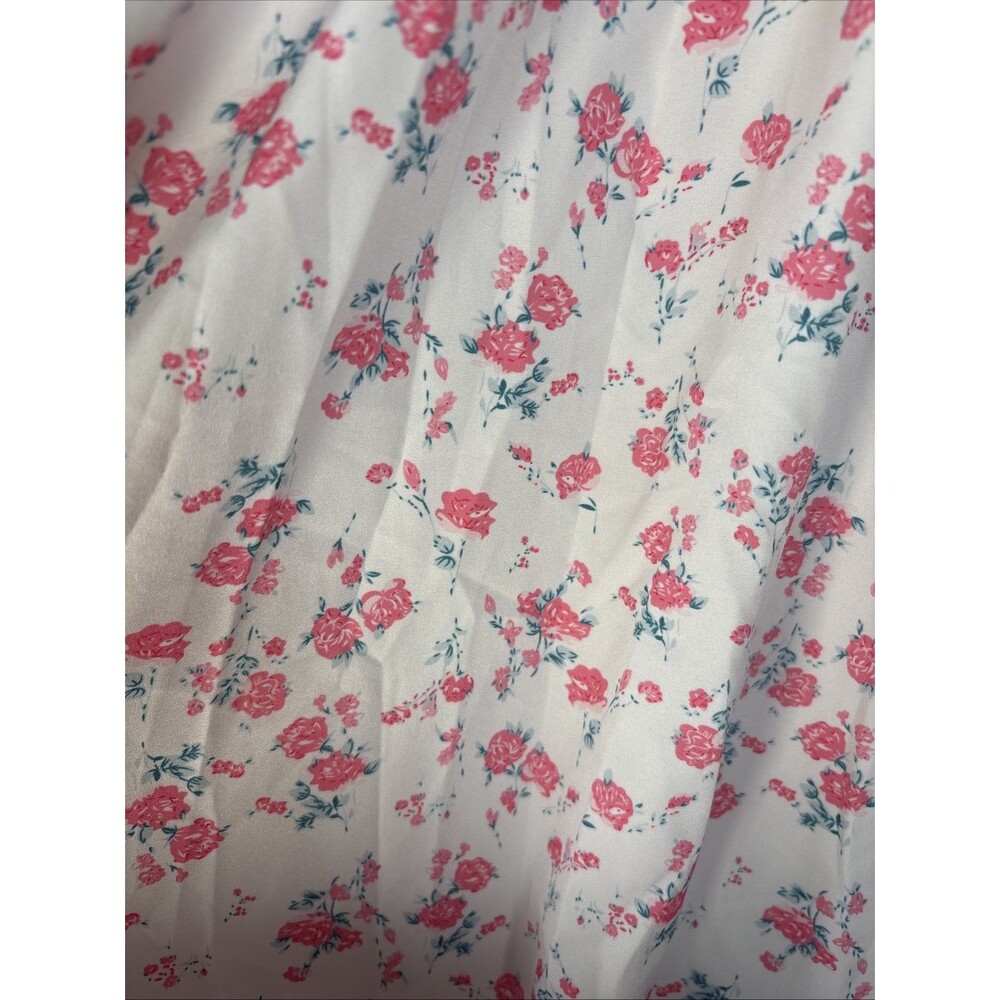 SHEIN‎ Women's Size M Milk Maid Maxi Pink Flowers Ditsy Coquette Soft Girl Flowy - Picture 9 of 12